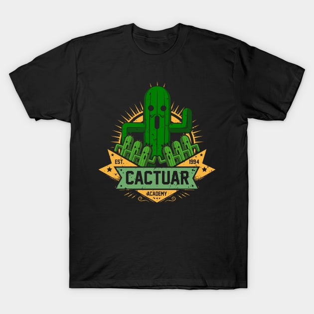 Cactuar Academy Style T-Shirt by Soulkr